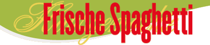 Frische Spagetti